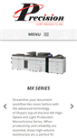 Mobile Screenshot of precisioncopyproducts.com